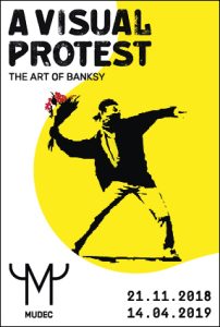 A Visual Protest. The Art of Banksy - Poster