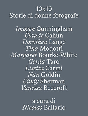 10×10. Storie di donne fotografe - Cover