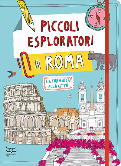 Piccoli esploratori a Roma - Copertina