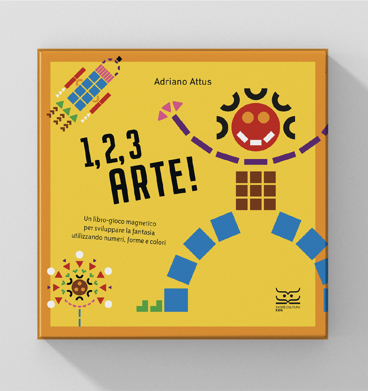 1, 2, 3 Arte! - Cover