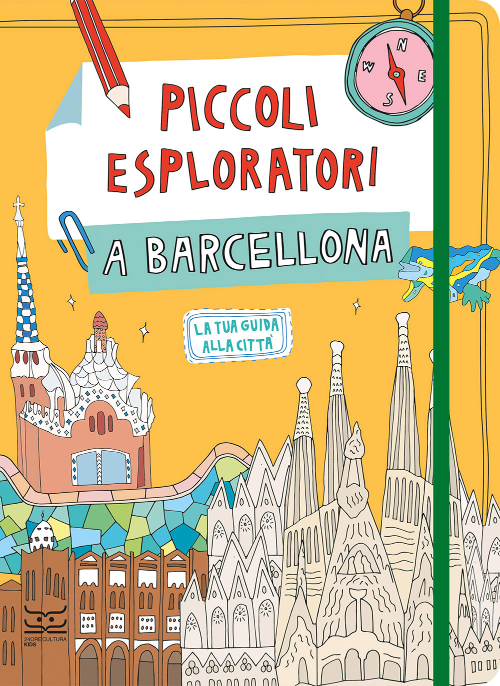 Piccoli esploratori a Barcellona - Copertina