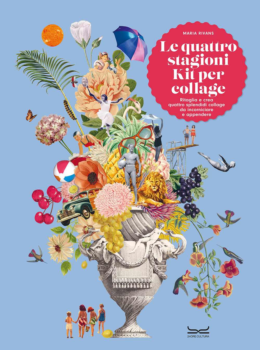 Le quattro stagioni. Kit per collage - Copertina