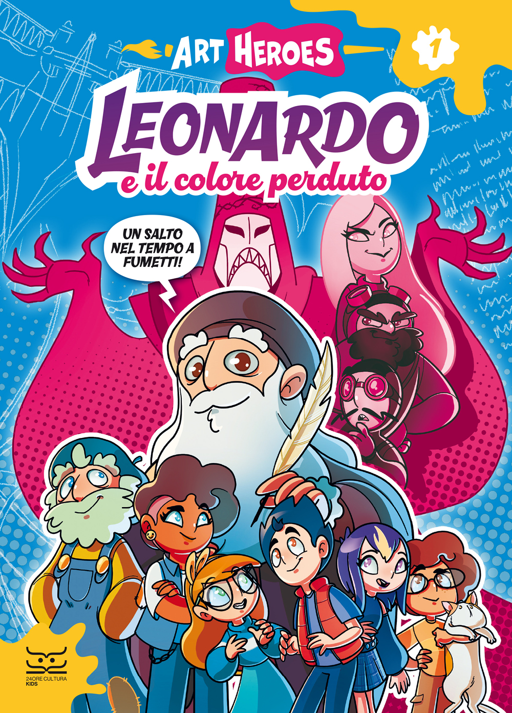 Leonardo e il colore perduto - Copertina