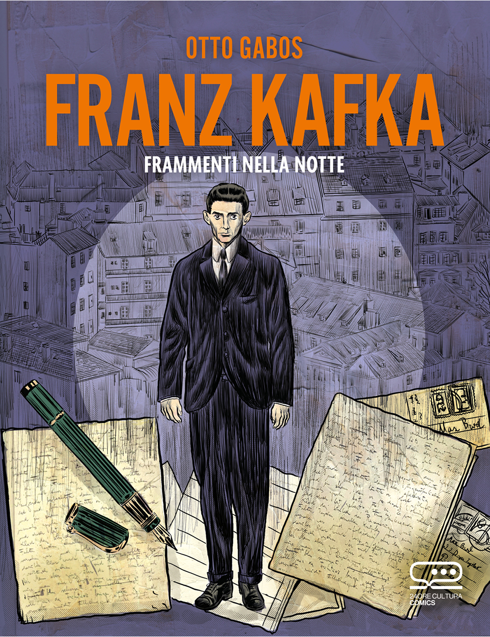 Franz Kafka. Frammenti nella notte - Copertina