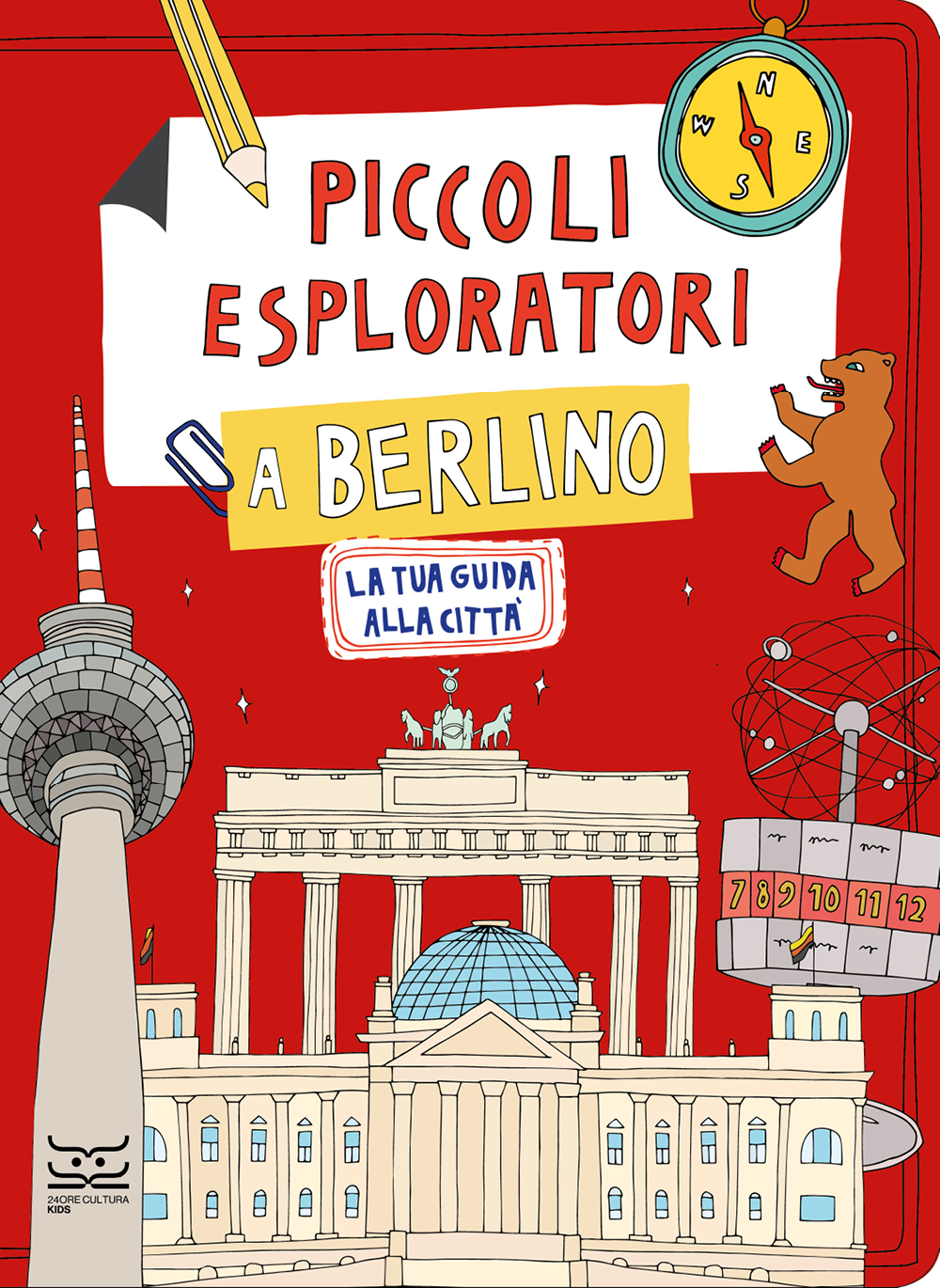 Piccoli esploratori a Berlino - Copertina
