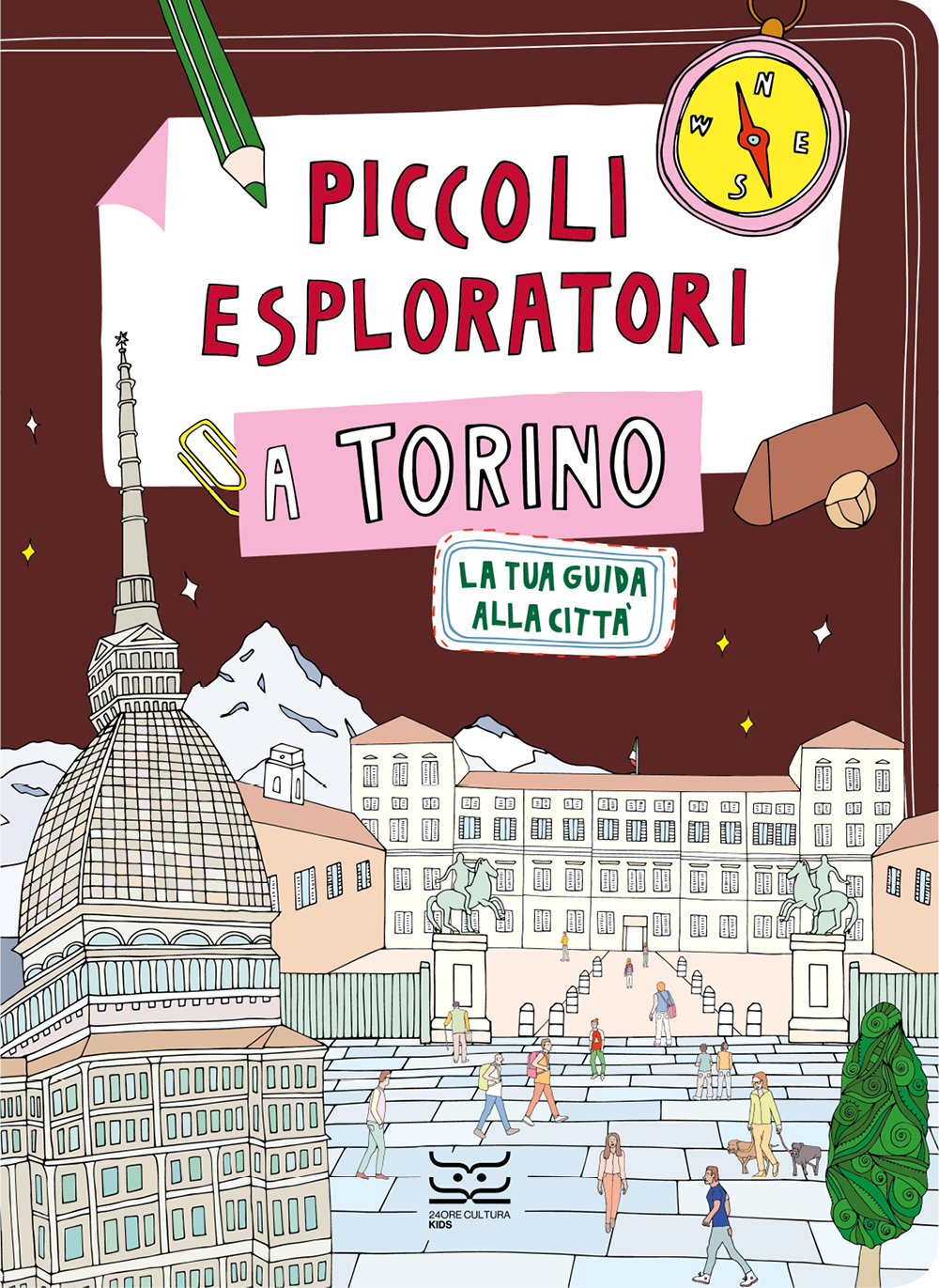 Piccoli esploratori a Torino - Copertina