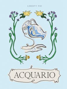 I segni dello zodiaco. Acquario - Copertina