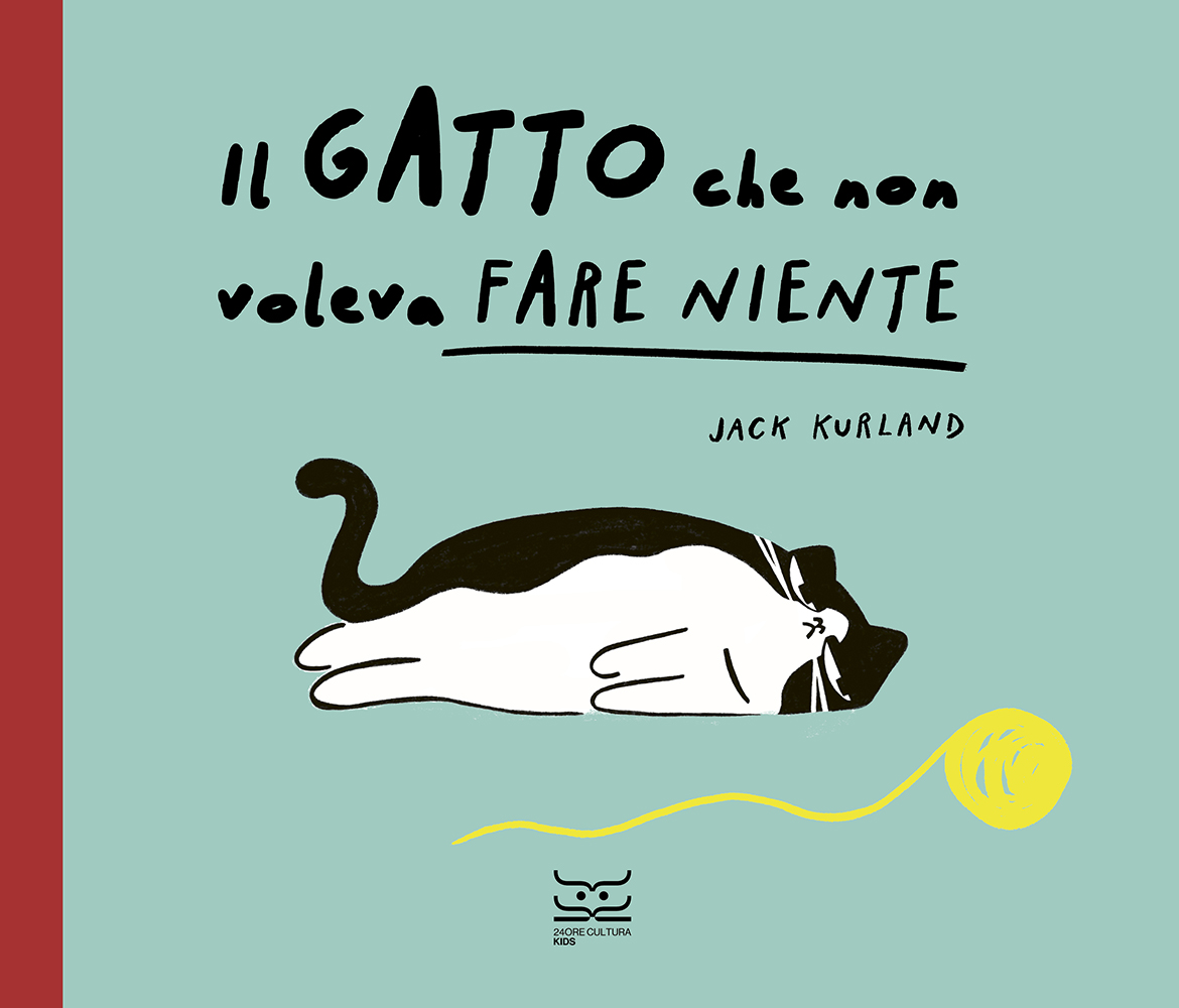 Il gatto che non voleva fare niente - Copertina