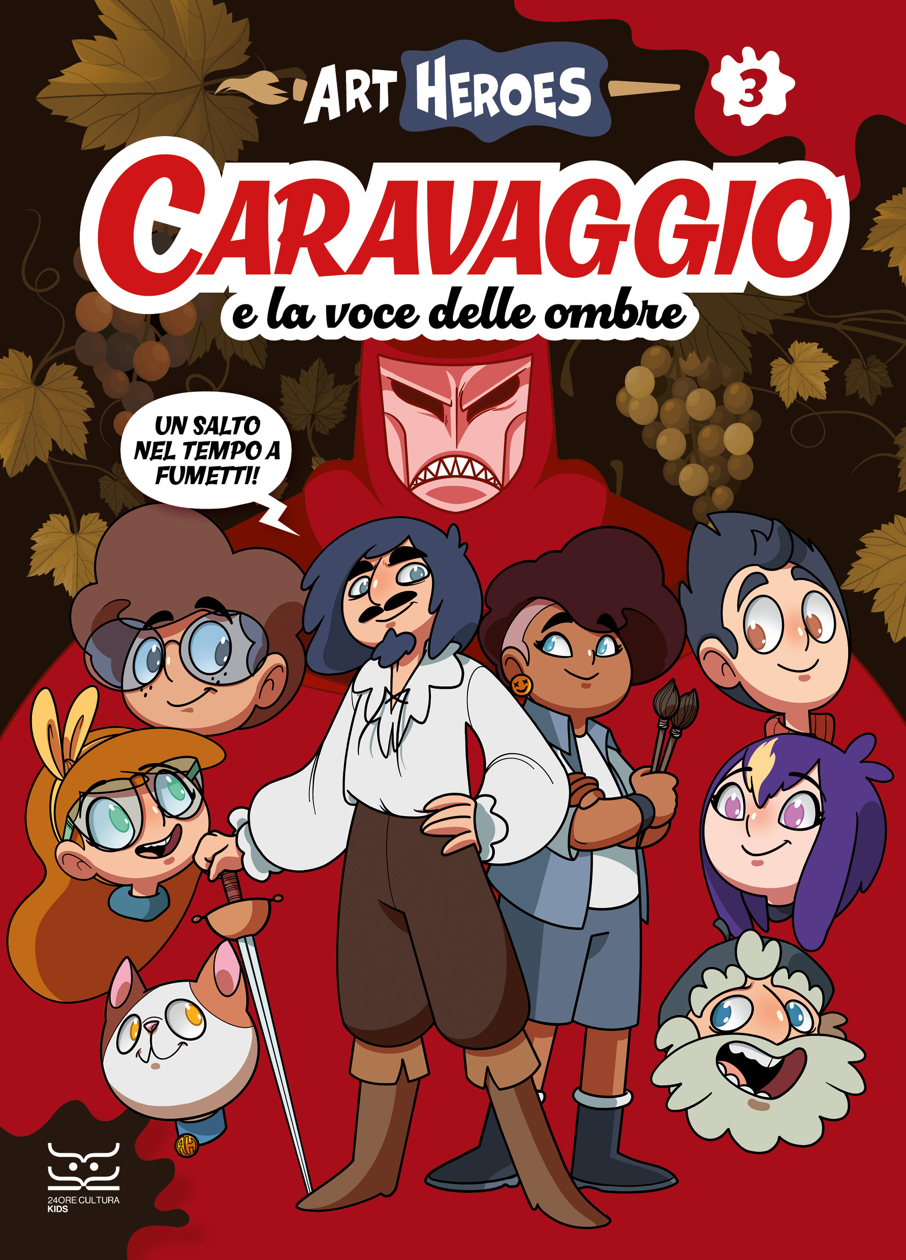 Caravaggio e la voce delle ombre - Copertina